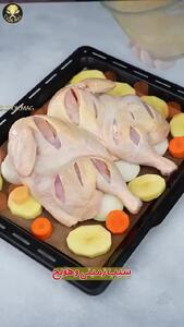  فیلم / راز مرینیت مرغ بریون برای افطار رمضان + طرز تهیه