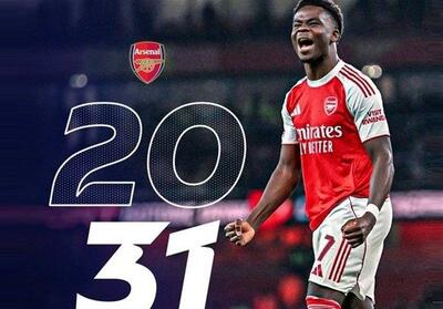  ساکا در آرسنال ماندنی شد؛ قرارداد تا ۲۰۳۱!