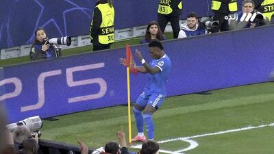  گل اول رئال مادرید به بنفیکا (سوپرگل وینیسیوس)