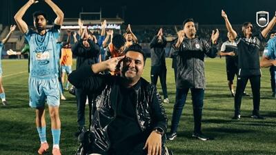  تو به ما جرات طوفان دادی؛ ویدیو باشگاه چادرملو به بهانه تولد سعید اخباری