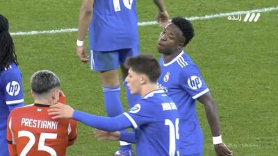  جنجال وینیسیوس و بازیکن بنفیکا به دلیل فحاشی نژاد پرستی