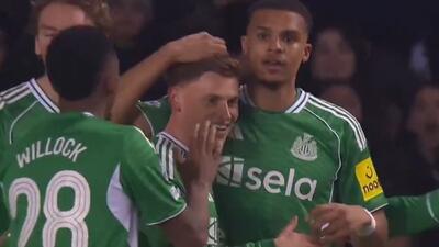  گل دوم نیوکاسل به قره باغ (مالک شاو)