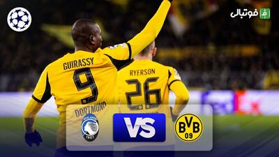  خلاصه بازی دورتموند 2-0 آتالانتا