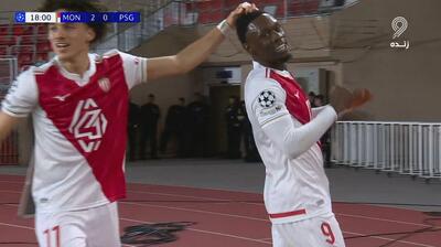  گل دوم موناکو به پاری سن ژرمن (دبل فلورین بالوگان)