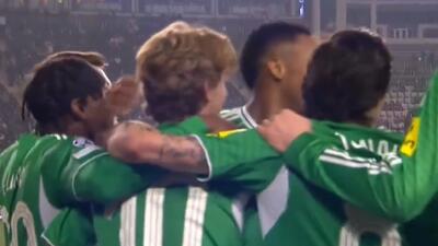  گل چهارم نیوکاسل به قره باغ (هت تریک آنتونی گوردون)