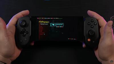  ویدیو: اجرای بازی Cyberpunk 2077 روی گوشی اندرویدی با ۵۰ فریم بر ثانیه | گیمفا