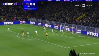  ویدیو: گل دوم دورتموند به آتالانتا توسط بیر