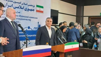  تسریع در پیگیری اسناد همکاری ایران و روسیه / رشد ۱۳ برابری اجرای پروژه‌ها در یکسال اخیر