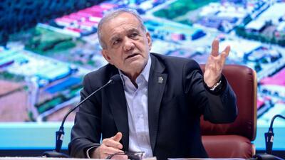  پزشکیان:اگر پروژه ای تعریف کنیم اعتبار آن را تامین می کنیم