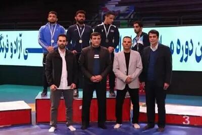  درخشش کشتی‌گیران دانشگاه آزاد در رقابت‌های انتخابی تیم ملی دانشجویان