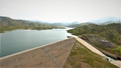  سد گاران مریوان سرریز شد؛ مخزن به سقف رسید