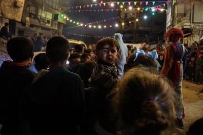  آذین‌بندی غزه به مناسبت آغاز ماه مبارک رمضان + عکس ها