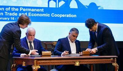  امضای یادداشت تفاهم‌ نوزدهمین کمیسیون مشترک ایران و روسیه