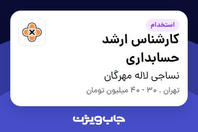  استخدام کارشناس ارشد حسابداری - آقا در نساجی لاله مهرگان