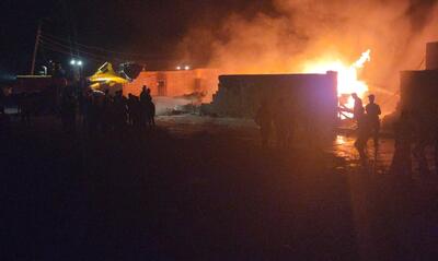  ببینید |  آتش‌سوزی گسترده در منطقه  پنهندل ایالت اوکلاهما در ایالات متحده