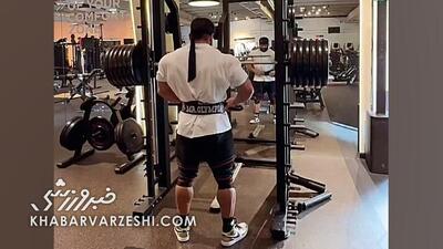  ویدیوی هادی چوپان از تمریناتش برای مسابقات ۷۵۰ هزار دلاری!