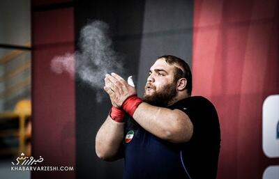  هرکول وزنه‌برداری قوی‌ترین مرد سال ایران