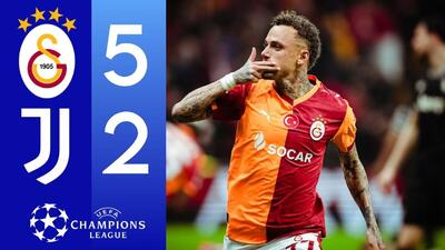  ویدیو| خلاصه بازی گالاتاسرای ۵ - ۲ یوونتوس