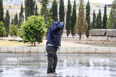  رگبار باران در برخی مناطق تهران