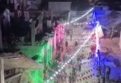  فیلم/ استقبال از ماه رمضان در خرابه‌های غزه