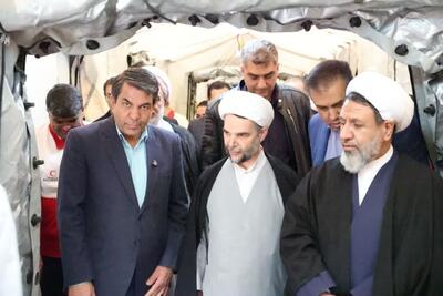  پاسخگویی سریع به بحران؛ بیمارستان سیار هلال احمر کرمان افتتاح شد