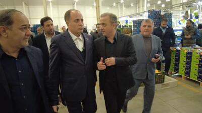  بازدید وزیر جهاد کشاورزی از پایانه صادرات محصولات کشاورزی روماک‌گستر