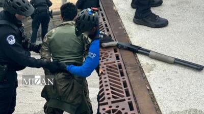  بازداشت یک فرد مسلح در مقابل ساختمان کنگره آمریکا