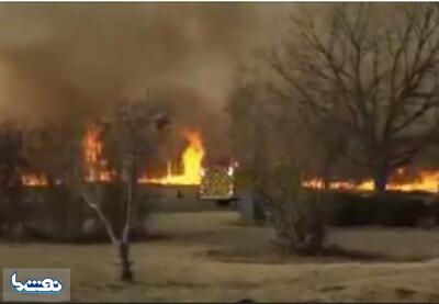  آتش‌سوزی‌ های گسترده در ایالت اوکلاهما | نفت ما