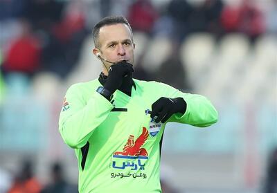  داوران هفته بیست‌ودوم لیگ برتر ایران؛ بیژن حیدری داور بازی پرسپولیس - خیبر شد - پارس فوتبال