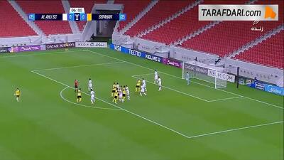  گل مردود کاوه رضایی مقابل الاهلی (الاهلی 0-0 سپاهان) - پارس فوتبال