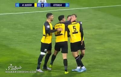  ویدیو| گل سوم الحسین به استقلال - پارس فوتبال