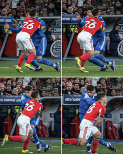  فدریکو والورده مقابل بنفیکا باید اخراج می‌شد؟ / عکس - پارس فوتبال