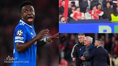  رسوایی در لیگ قهرمانان؛ ویدیوی رفتار نژادپرستانه علیه وینیسیوس خبرساز شد +ویدیو - پارس فوتبال