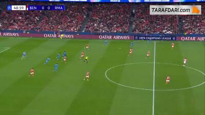  گل تماشایی وینیسیوس جونیور به بنفیکا (بنفیکا 0-1 رئال مادرید) - پارس فوتبال