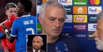  تیری آنری: مورینیو بحث را منحرف کرد؛ می‌خواستیم بدانیم بازیکن او چه گفته است - پارس فوتبال