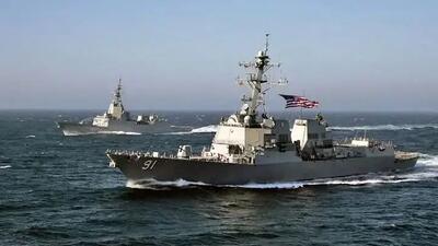  جدیدترین ناوشکن آمریکا در منطقه مستقر شد