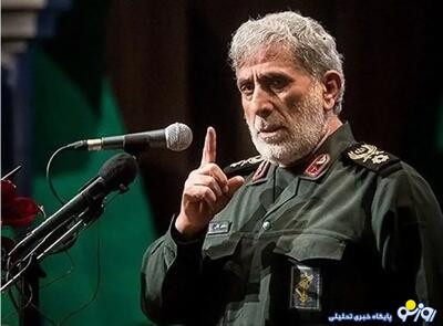  فرمانده نیروی قدس: حامیان اغتشاشگران نتیجه اقدامات خود را می‌بینند