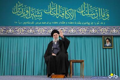  خامنه‌ای و عصایش، ترامپ و ناوهایش!