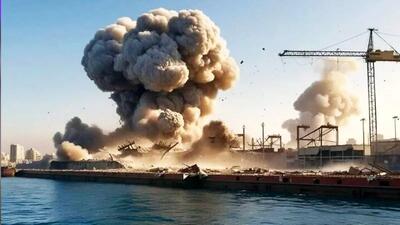  علت شنیده شدن صدای انفجار در بندر جاسک چه بود؟
