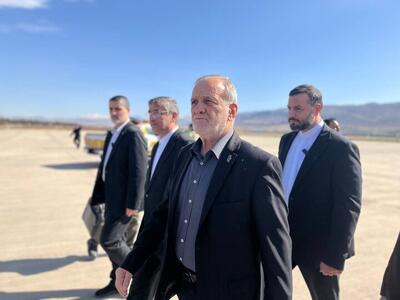  سفر مسعود پزشکیان رئیس‌جمهور به خرم‌آباد - سلام نو