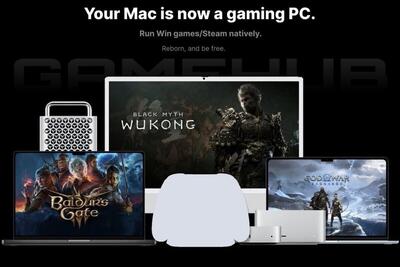  تبدیل مک به کامپیوتر گیمینگ با ابزار GameHub