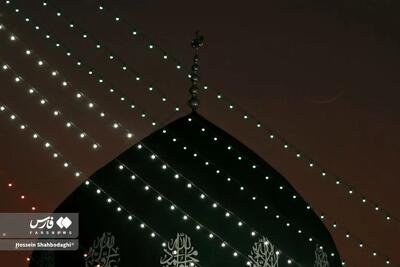  تصویری از هلال ماه مبارک رمضان