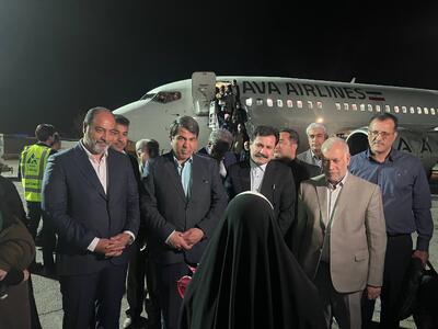  معاون رئیس‌جمهور در امور مناطق محروم وارد کرمان شد