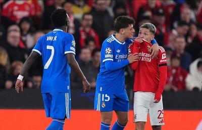  جنجال بزرگ در لیسبون؛ به وینیسیوس توهین نژادپرستانه شد؟ / عکس