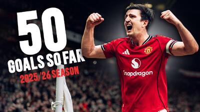  مروری بر گل‌های منچستریونایتد در فصل جاری