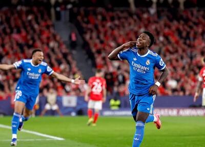  بنفیکا ۰-۱ رئال مادرید | وینیسیوس دالوژ را فتح کرد