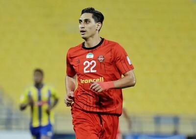  نمره عالی محمد نادری در زمین الغرافه