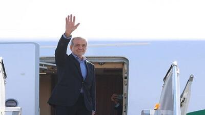  رئیس‌جمهور وارد لرستان شد