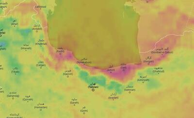  گرمای بی‌سابقه در شمال ایران/ در رشت کولرها روشن شد