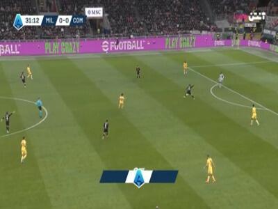  گل اول کومو به میلان (پاز)